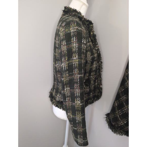 Allen by Allen Swartz tweed knit chic skirt blazer set 6 - Picture 6 of 11
